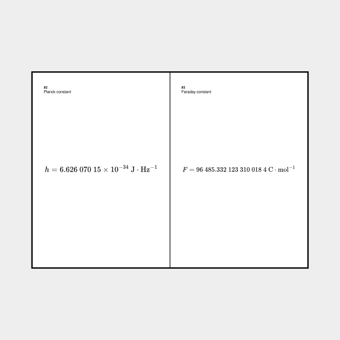 Leskoff Big Physical Constants image 2 of 2