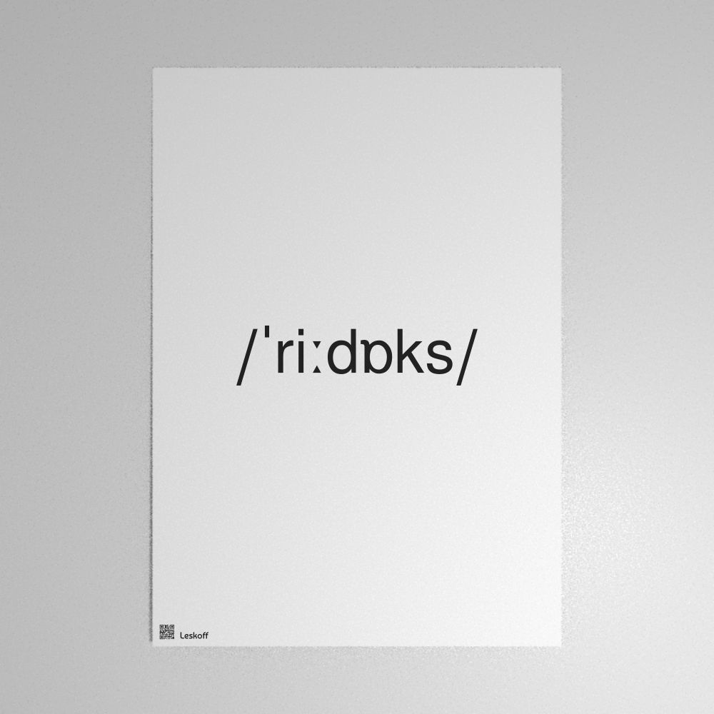 Leskoff redox IPA Transcription Poster image 1 of 1