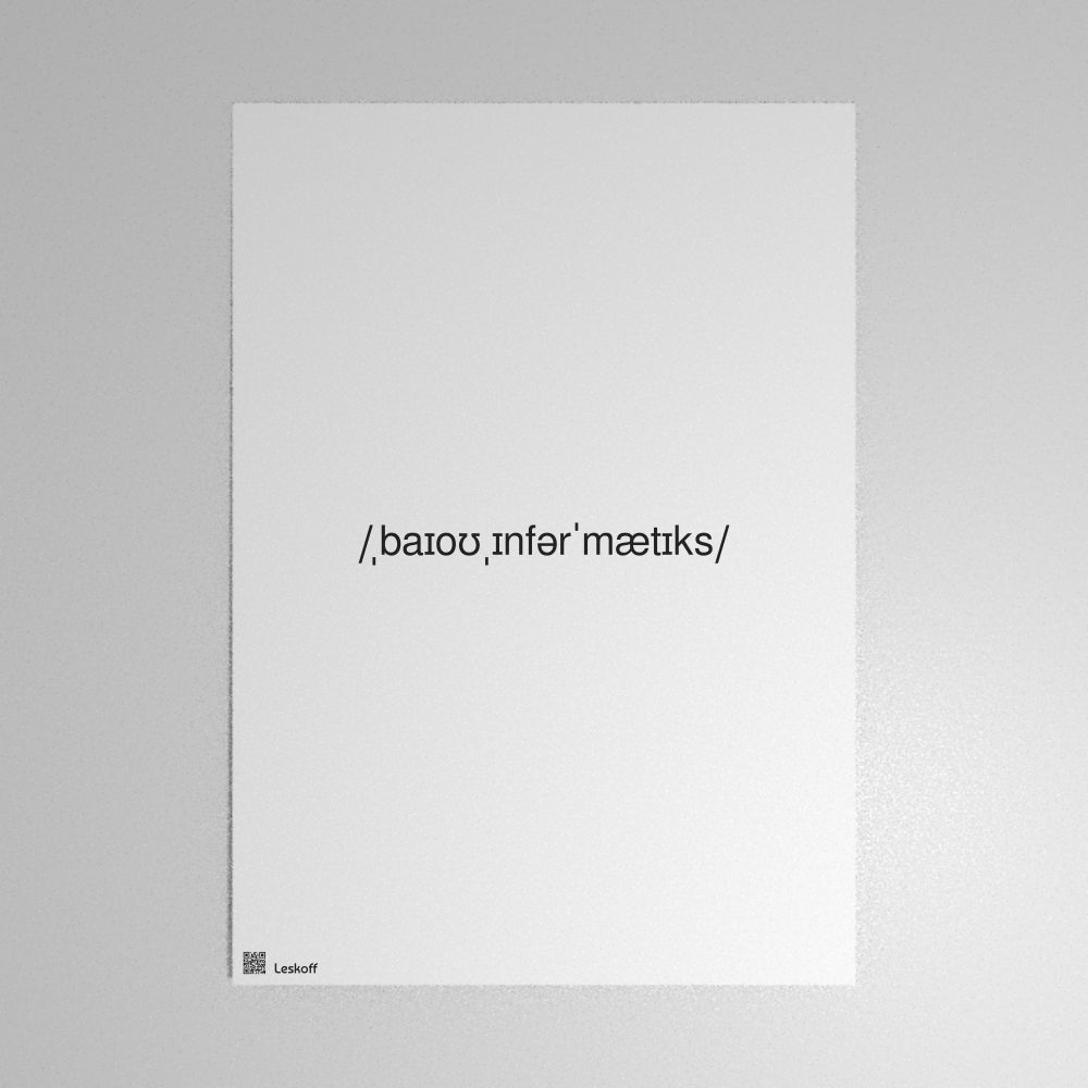 Leskoff bioinformatics IPA Transcription Poster image 1 of 1