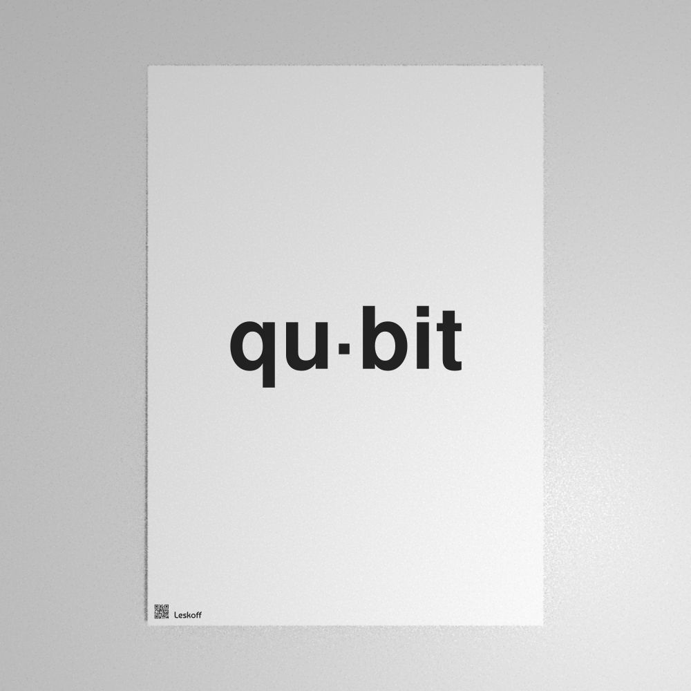 Leskoff qu·bit Poster image 1 of 1