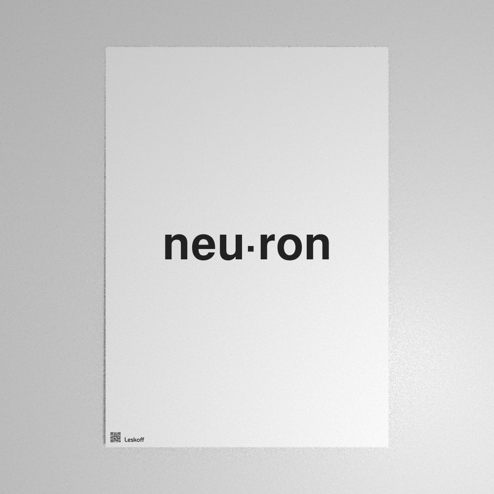 Leskoff neu·ron Poster image 1 of 1