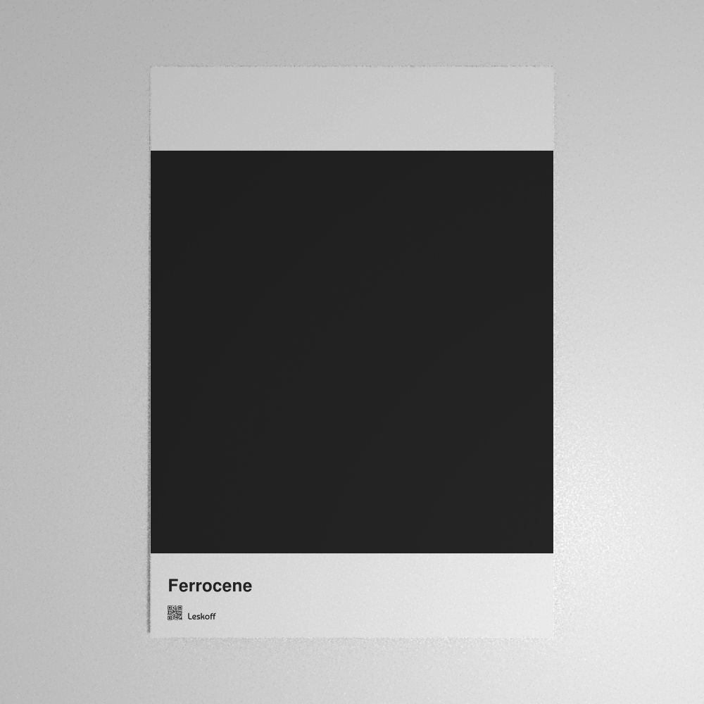 Leskoff Ferrocene Molecule Poster image 1 of 1