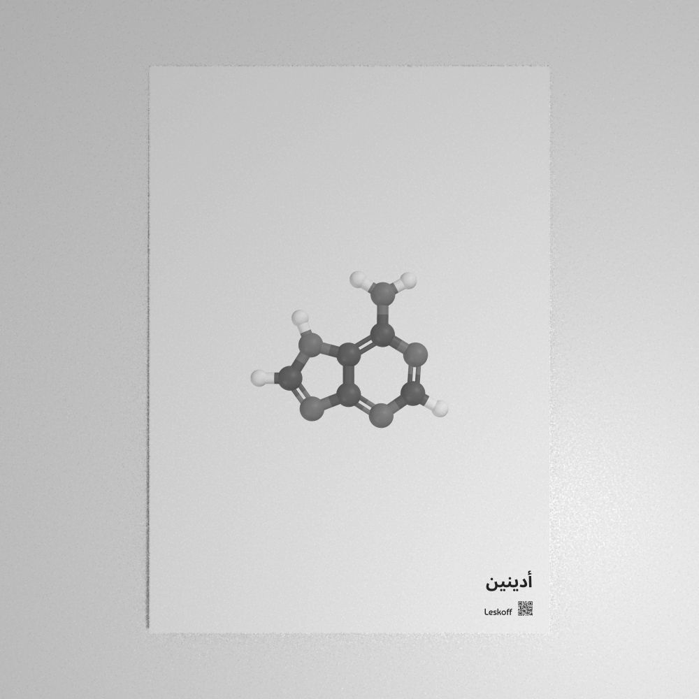 Leskoff Adenine Molecule Poster image 1 of 1