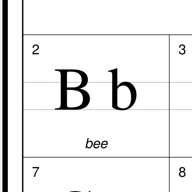 Leskoff English Alphabet image 2 of 2