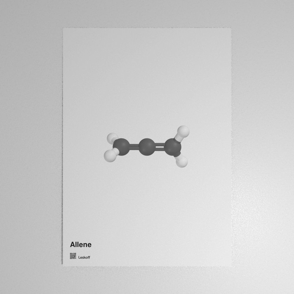 Leskoff Allene Molecule Poster image 1 of 1