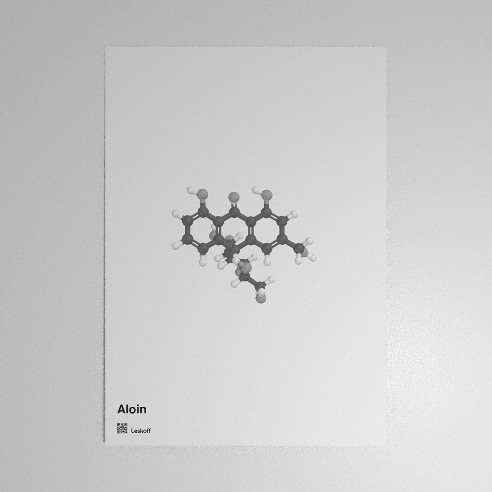 Leskoff Aloin Molecule Poster image 1 of 1
