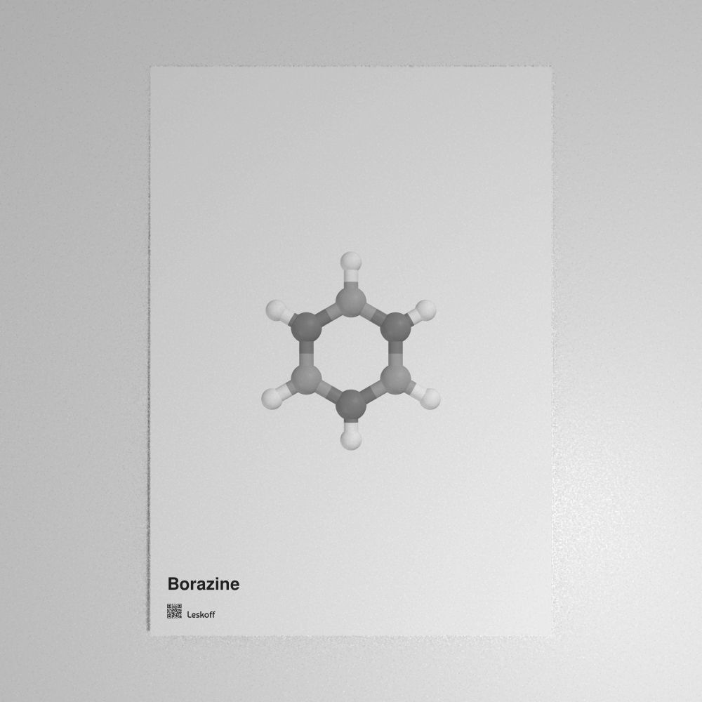 Leskoff Borazine Molecule Poster image 1 of 1