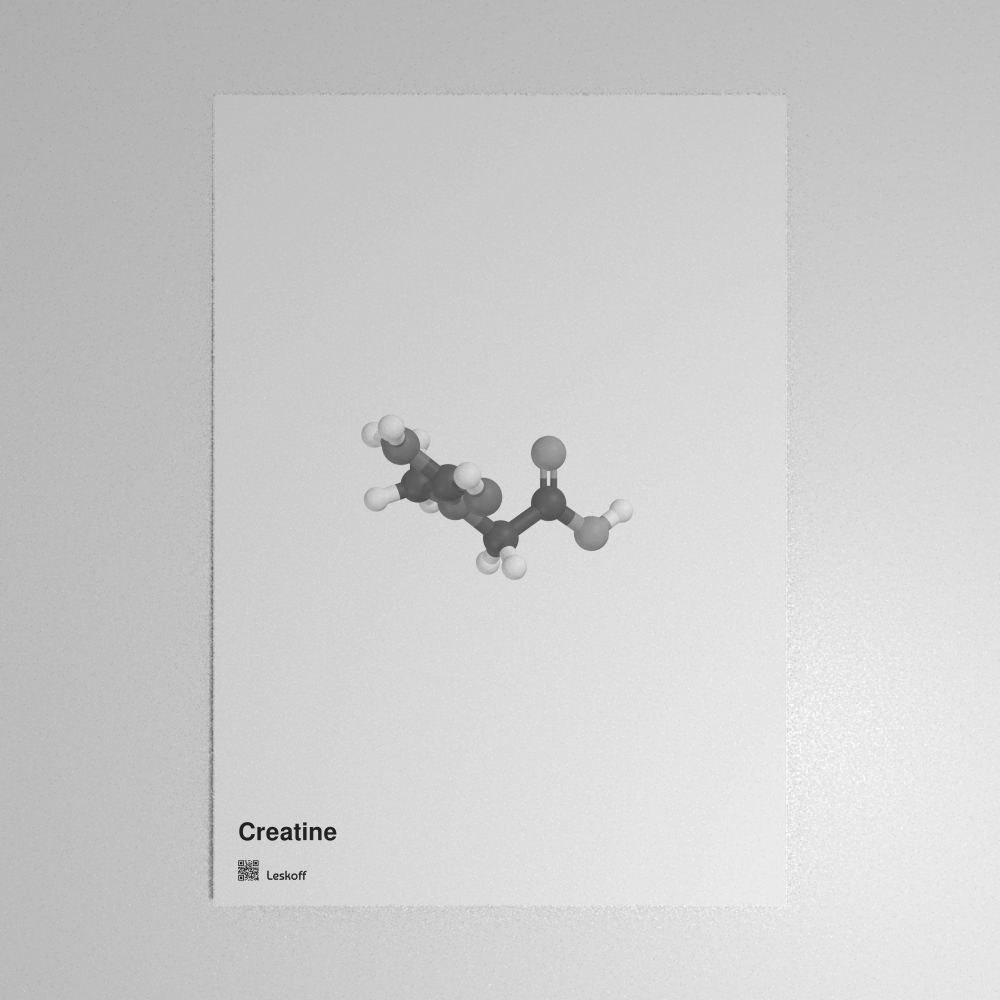 Leskoff Creatine Molecule Poster image 1 of 1