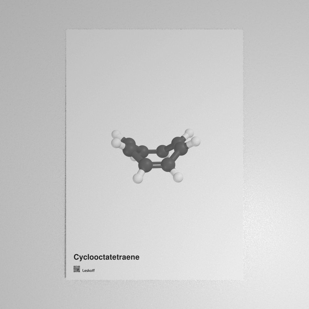 Leskoff Cyclooctatetraene Molecule Poster image 1 of 1