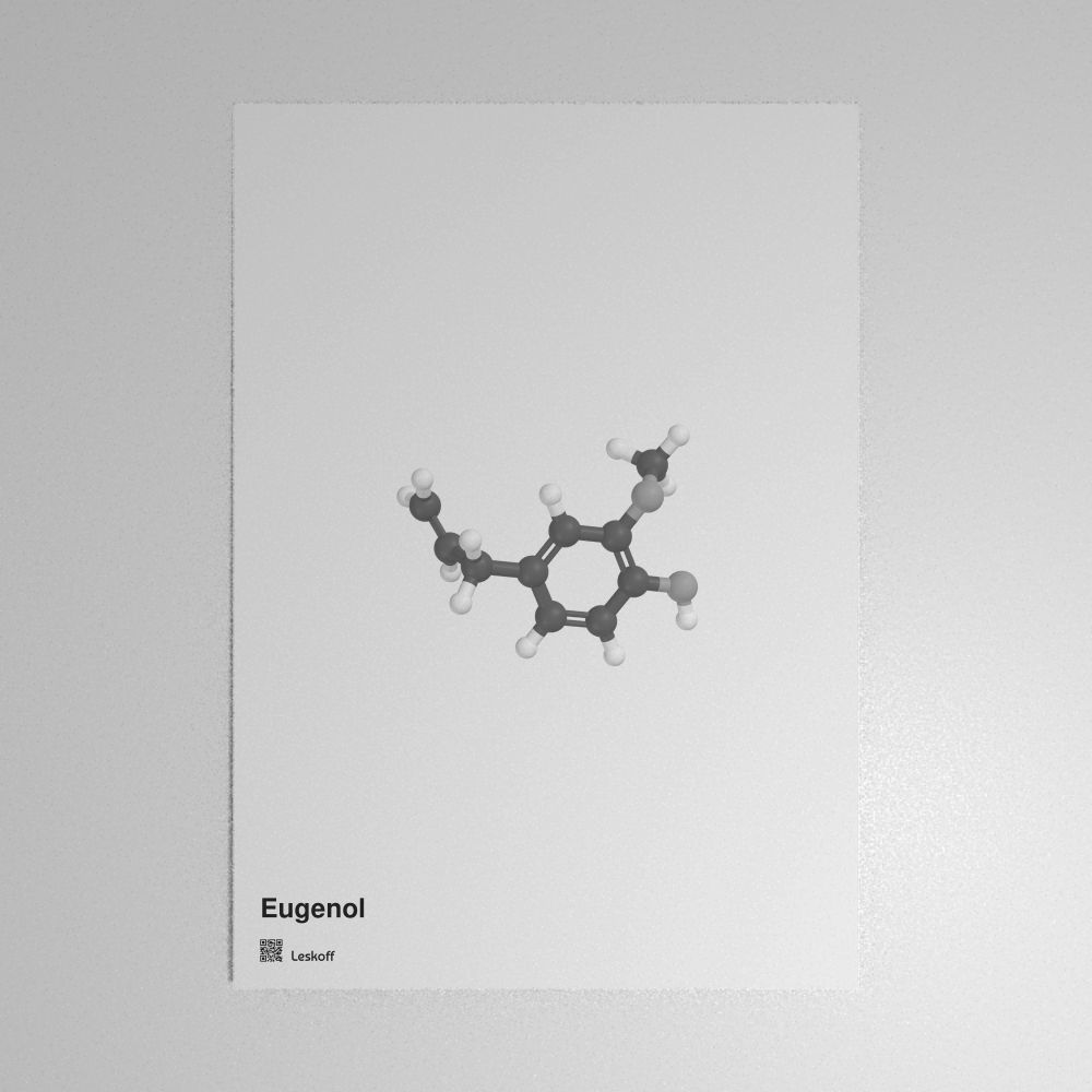 Leskoff Eugenol Molecule Poster image 1 of 1