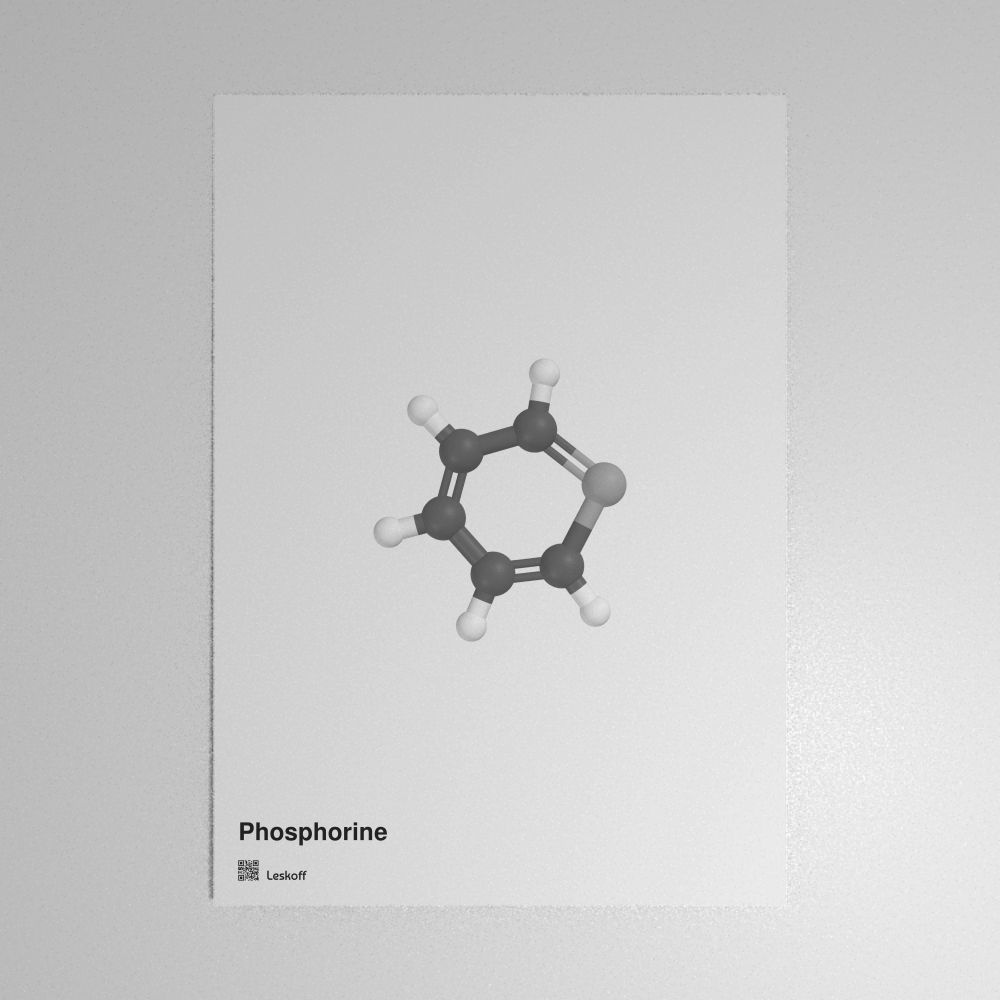 Leskoff Phosphorine Molecule Poster image 1 of 1