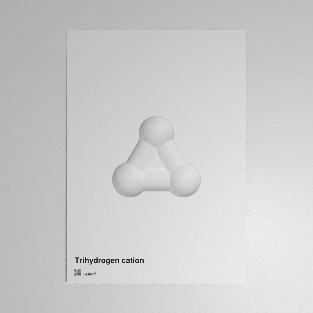 Leskoff Trihydrogen Cation Poster image 1 of 1
