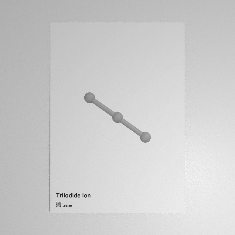 Leskoff Triiodide Ion Poster image 1 of 1