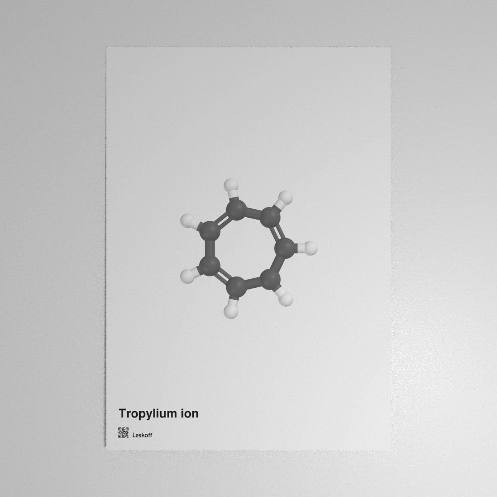 Leskoff Tropylium Ion Poster image 1 of 1