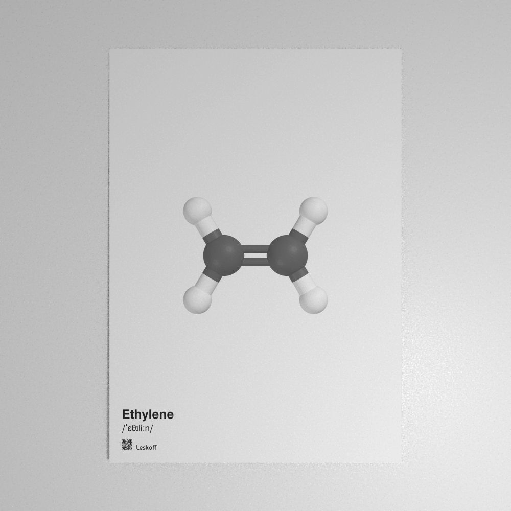 Leskoff Ethylene Molecule Poster image 1 of 1