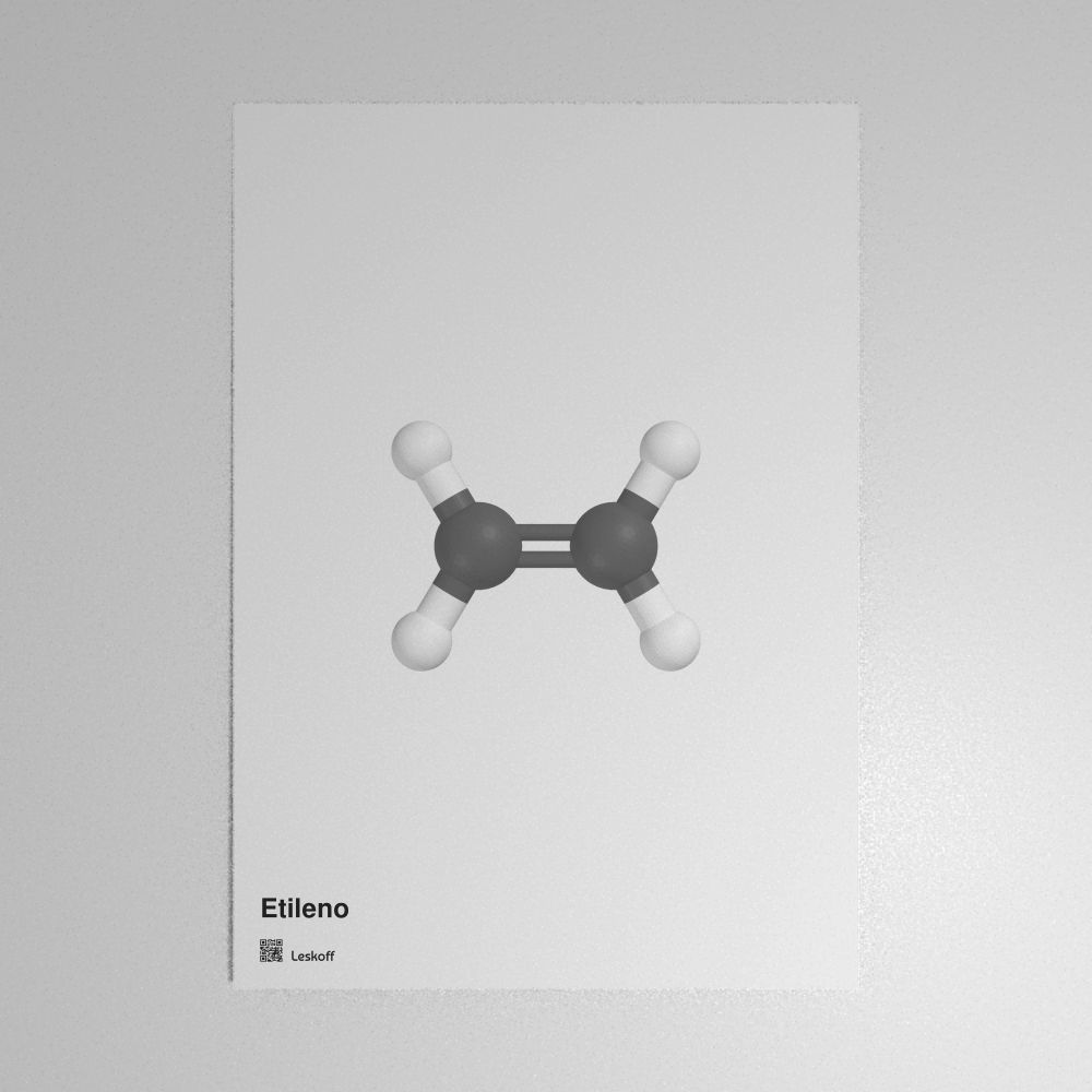 Leskoff Ethylene Molecule Poster image 1 of 1