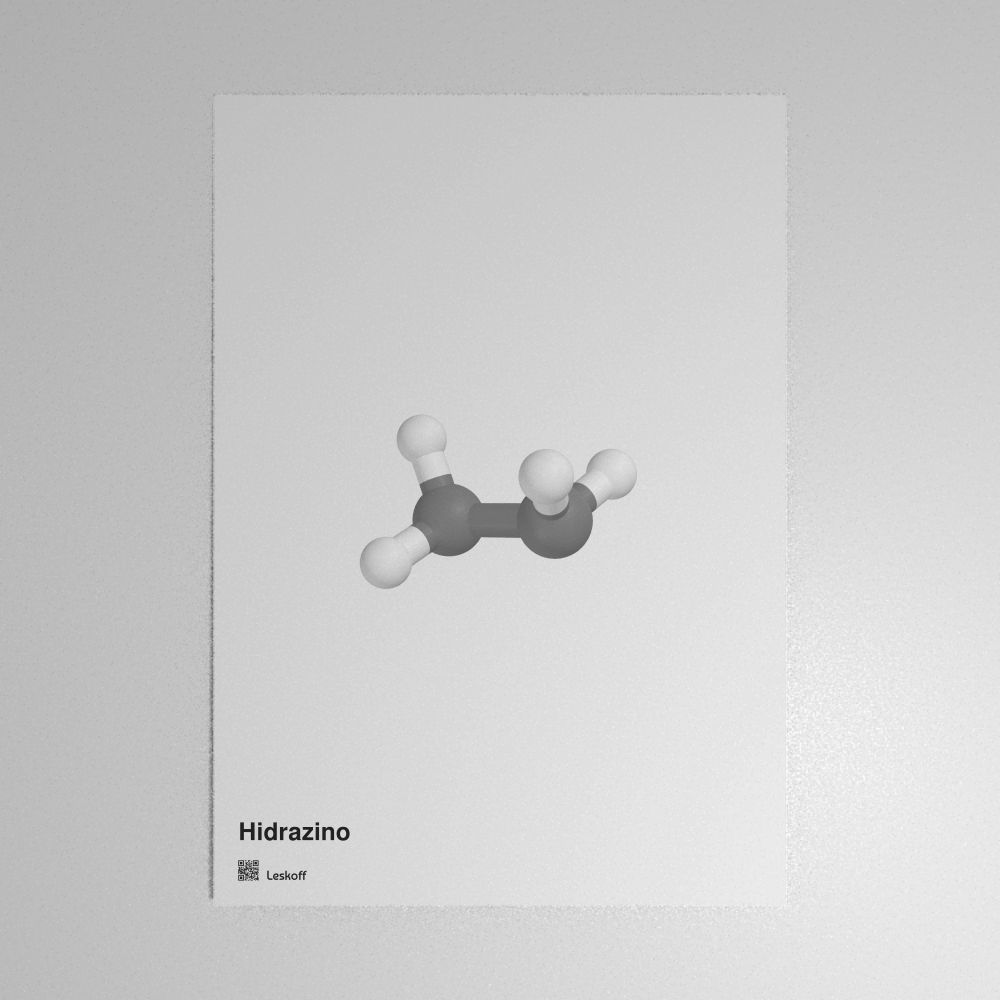 Leskoff Hydrazine Molecule Poster image 1 of 1