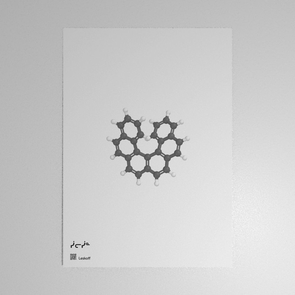 Leskoff Helicene Molecule Poster image 1 of 1
