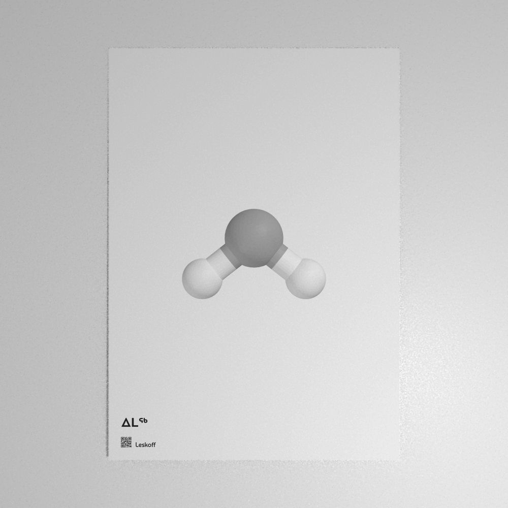 Leskoff Water Molecule Poster image 1 of 1