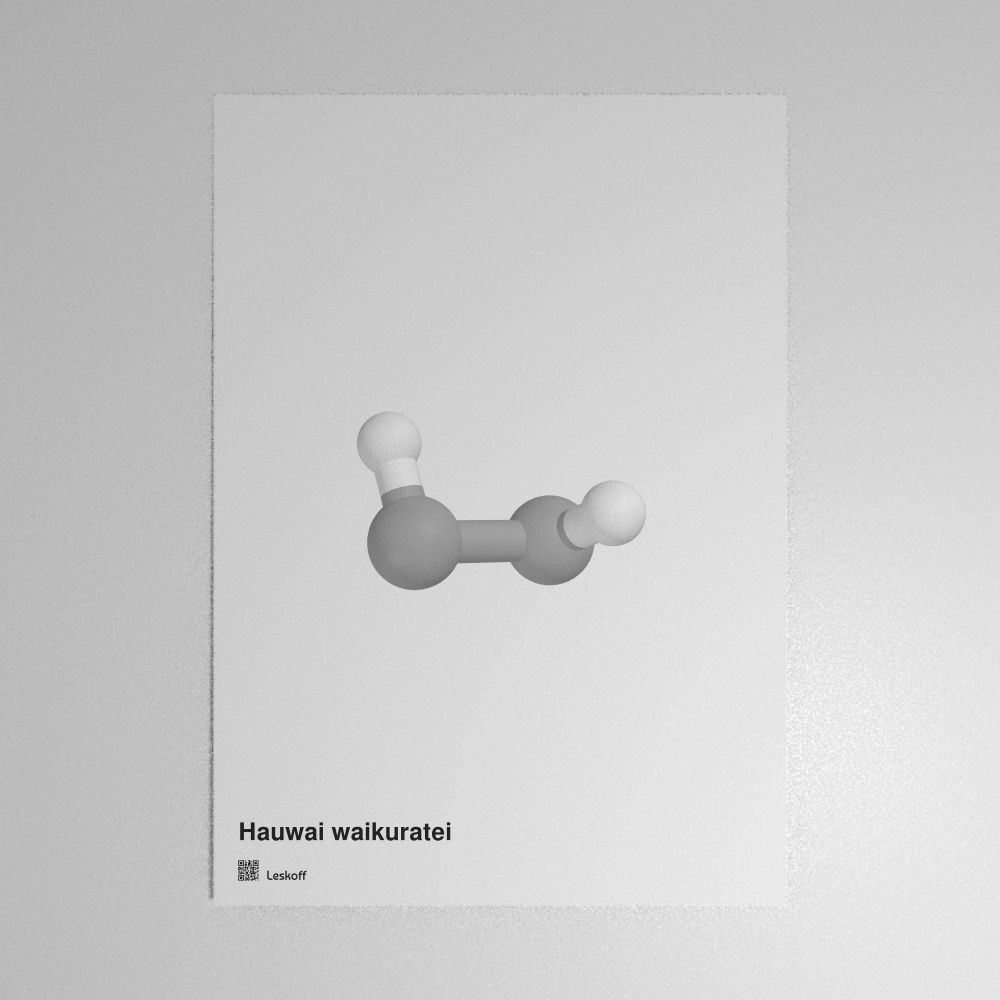 Leskoff Hydrogen Peroxide Molecule Poster image 1 of 1