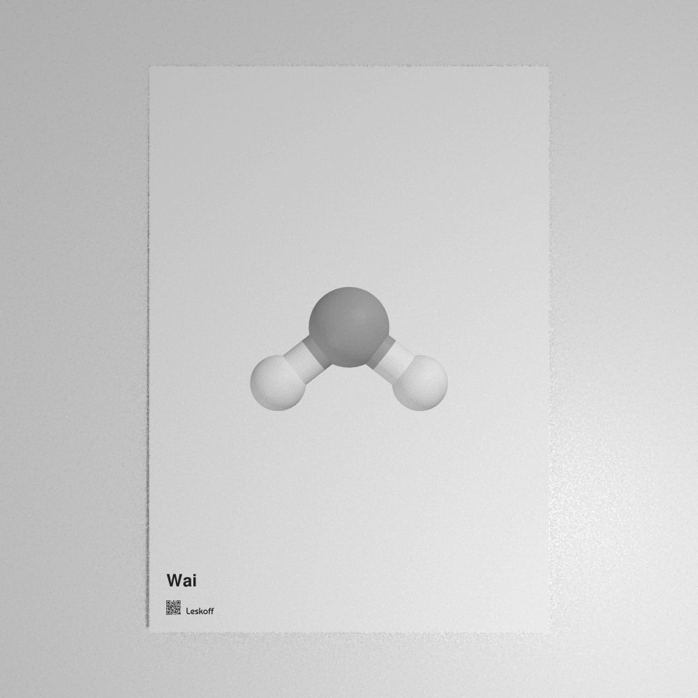 Leskoff Water Molecule Poster image 1 of 1