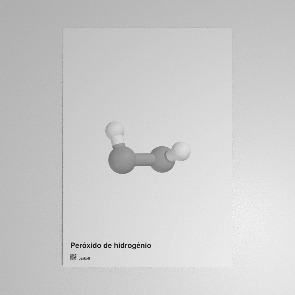 Leskoff Hydrogen Peroxide Molecule Poster image 1 of 1