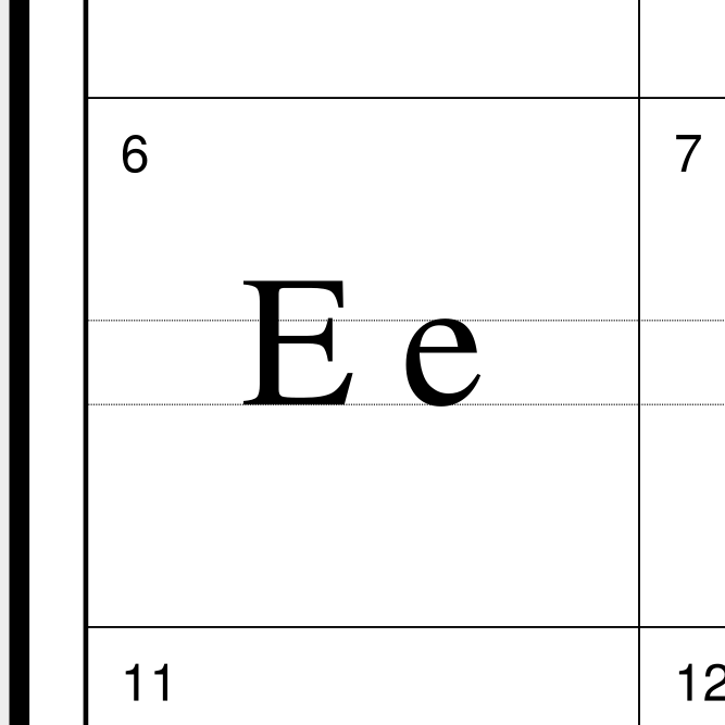 Leskoff Ewe Alphabet image 2 of 2