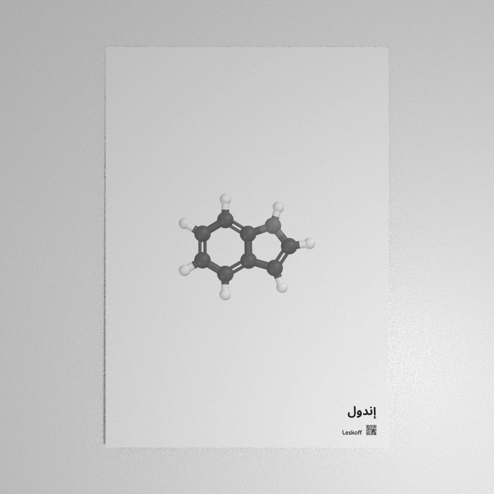 Leskoff Indole Molecule Poster image 1 of 1