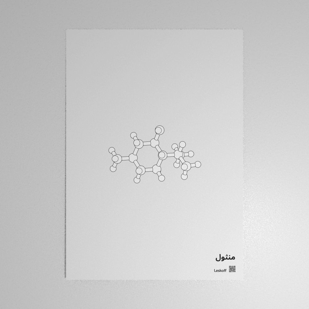 Leskoff Menthol Molecule Poster image 1 of 1