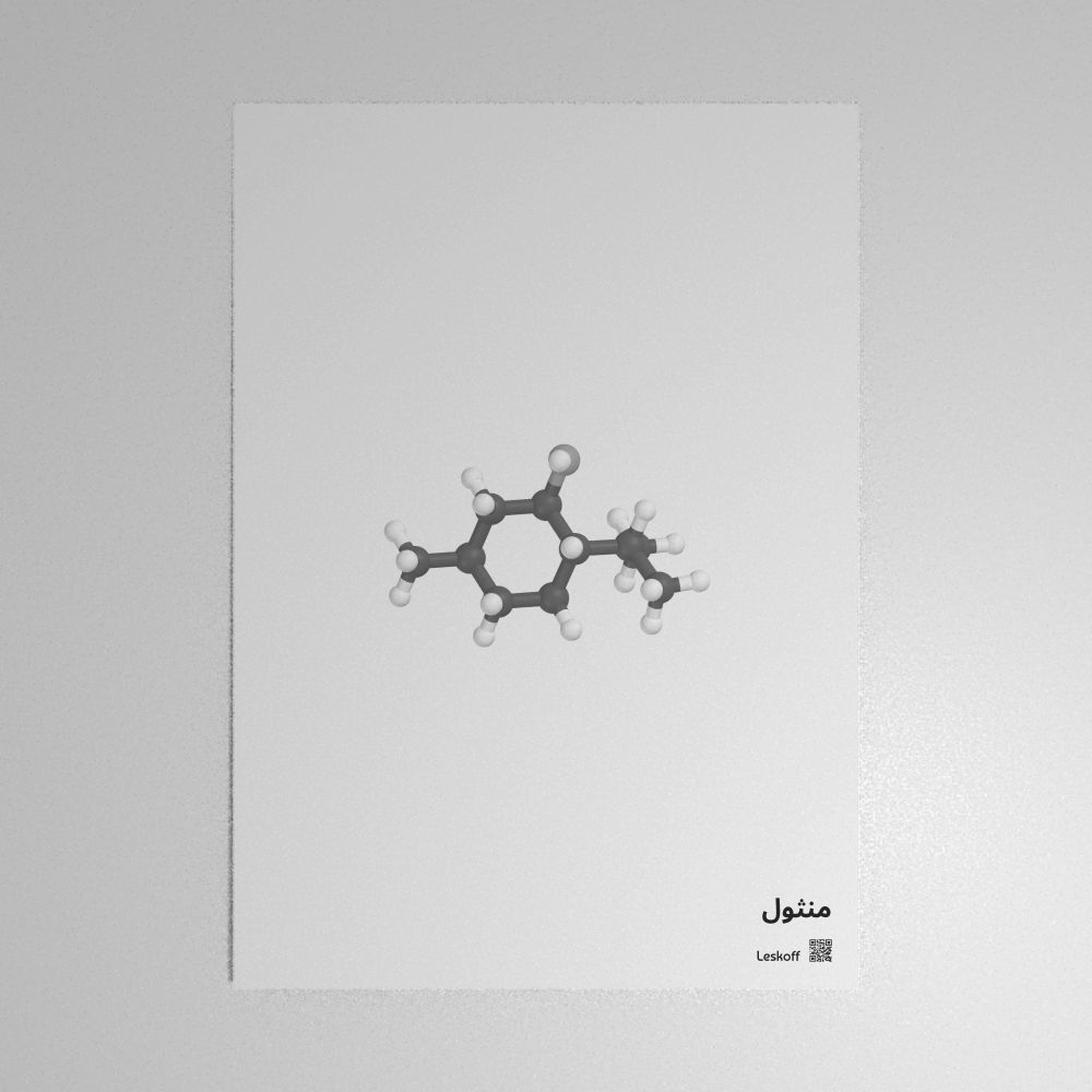 Leskoff Menthol Molecule Poster image 1 of 1