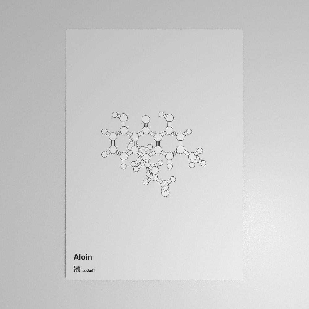 Leskoff Aloin Molecule Poster image 1 of 1