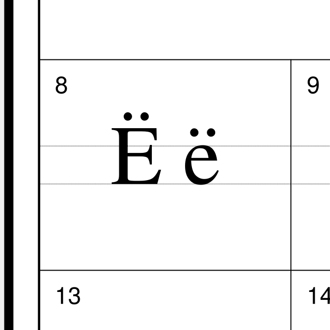 Leskoff Nogai Alphabet image 2 of 2