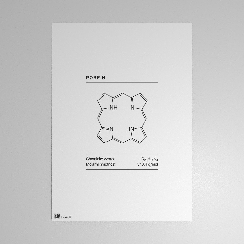 Leskoff Porphine Molecule Poster image 1 of 1