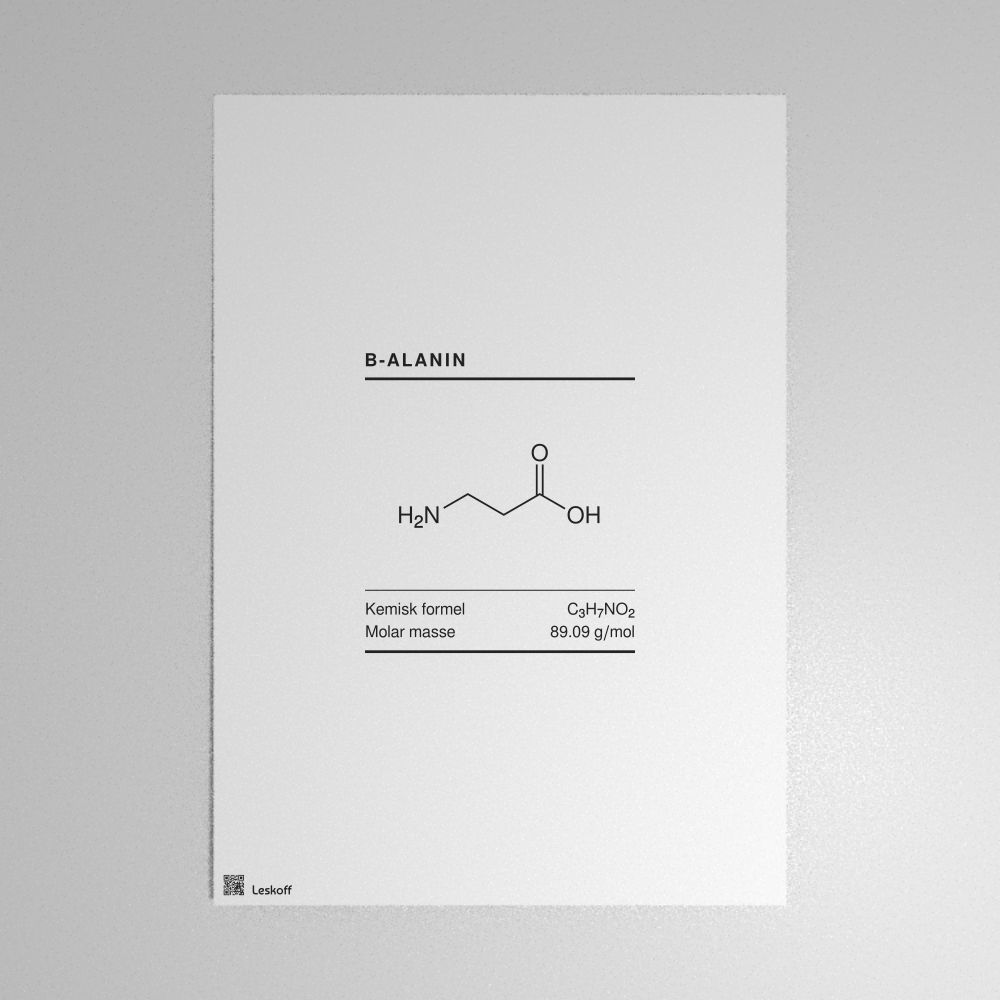 Leskoff β-Alanine Molecule Poster image 1 of 1
