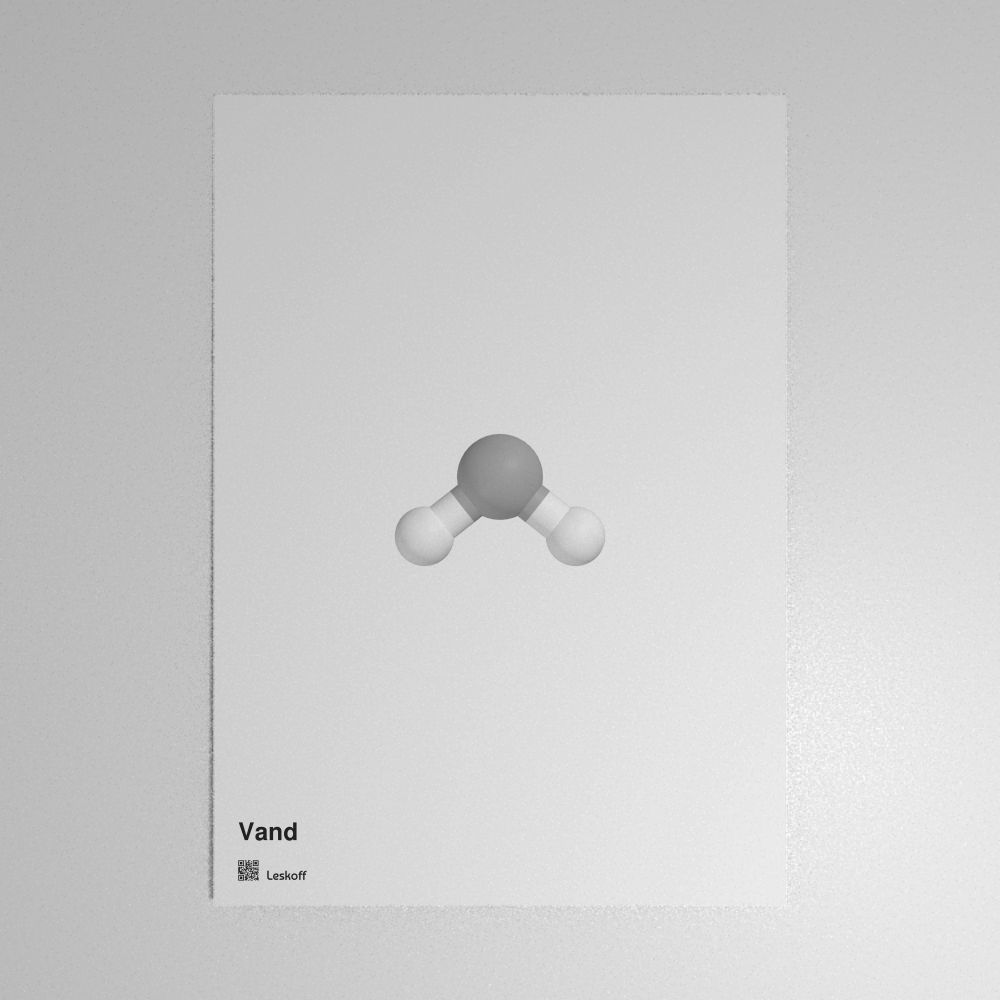 Leskoff Water Molecule Poster image 1 of 1