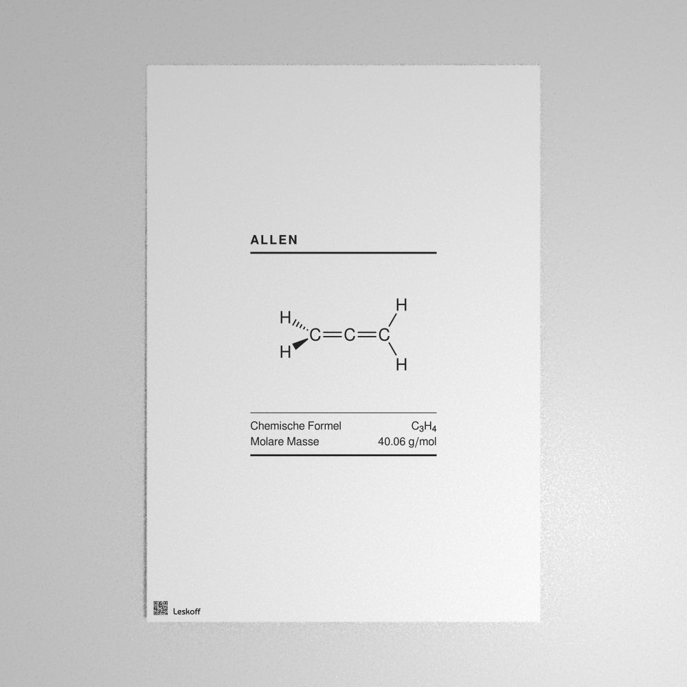 Leskoff Allene Molecule Poster image 1 of 1