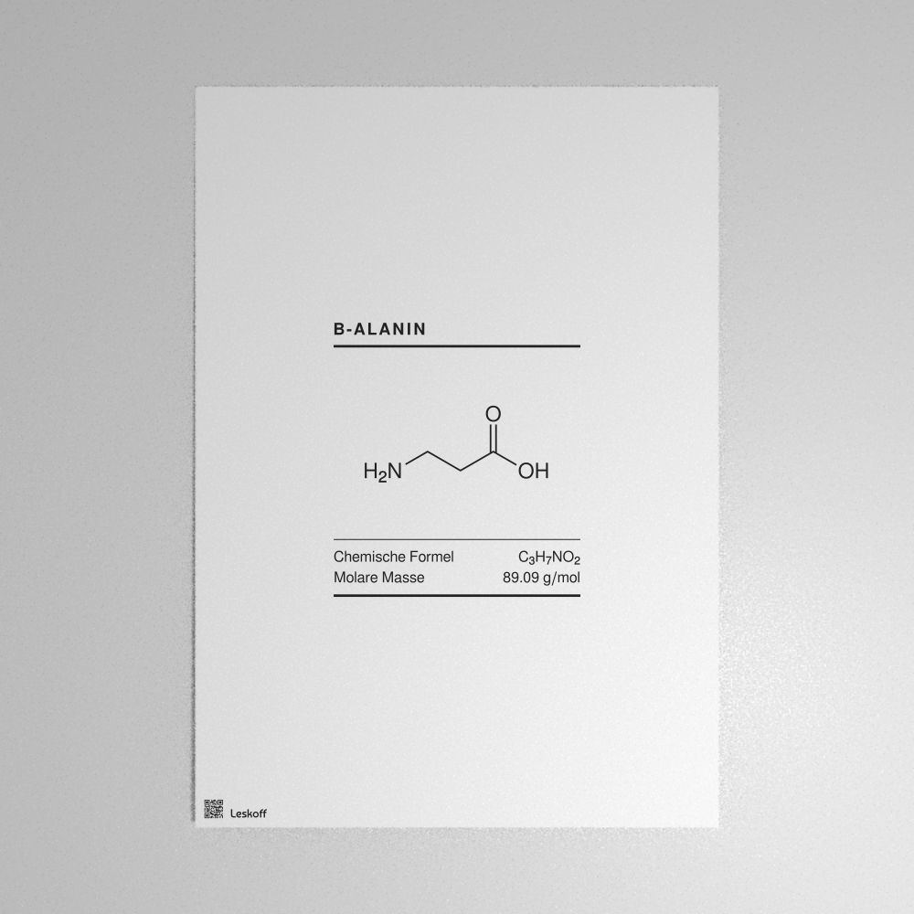 Leskoff β-Alanine Molecule Poster image 1 of 1