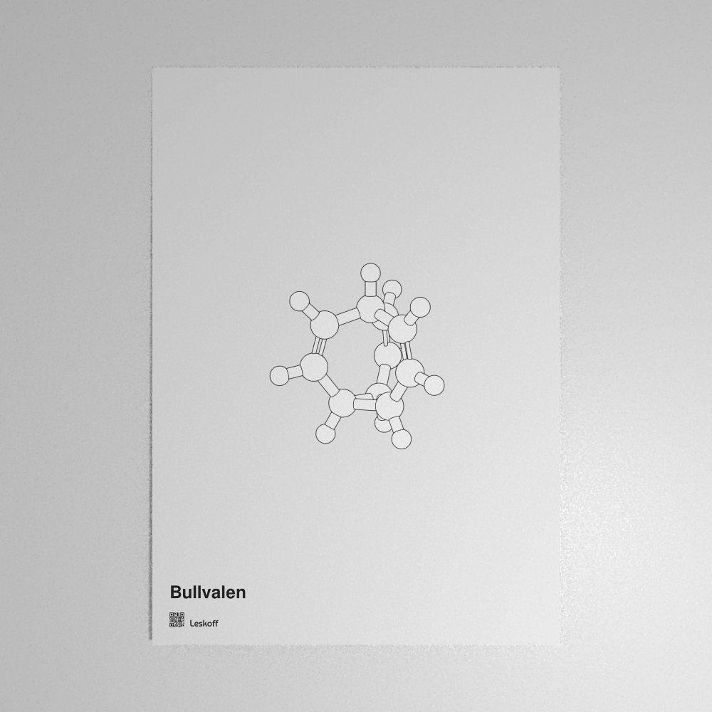 Leskoff Bullvalene Molecule Poster image 1 of 1