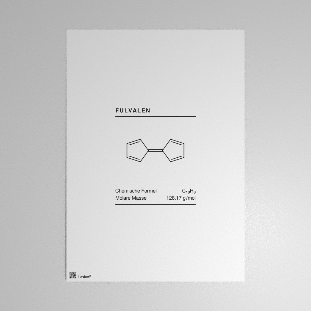 Leskoff Fulvalene Molecule Poster image 1 of 1