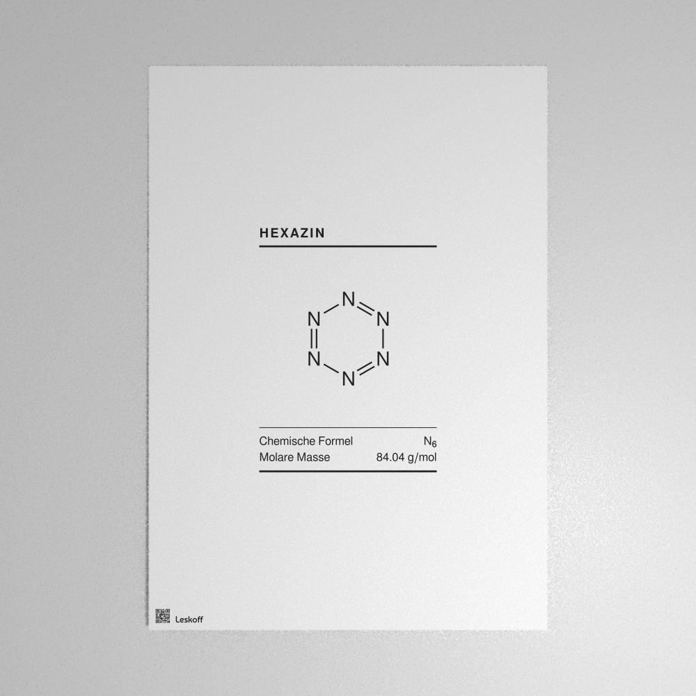 Leskoff Hexazine Molecule Poster image 1 of 1