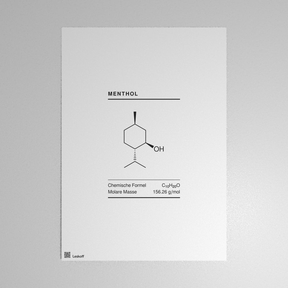 Leskoff Menthol Molecule Poster image 1 of 1