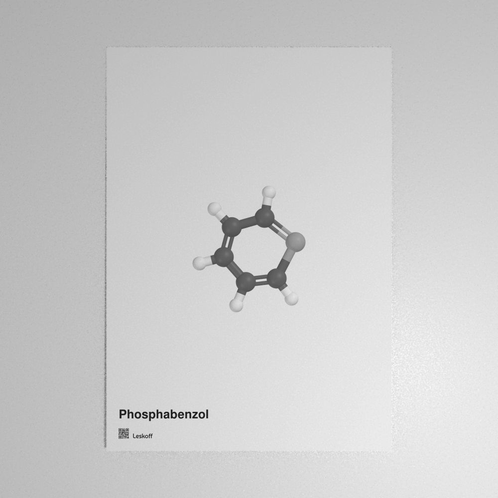 Leskoff Phosphorine Molecule Poster image 1 of 1