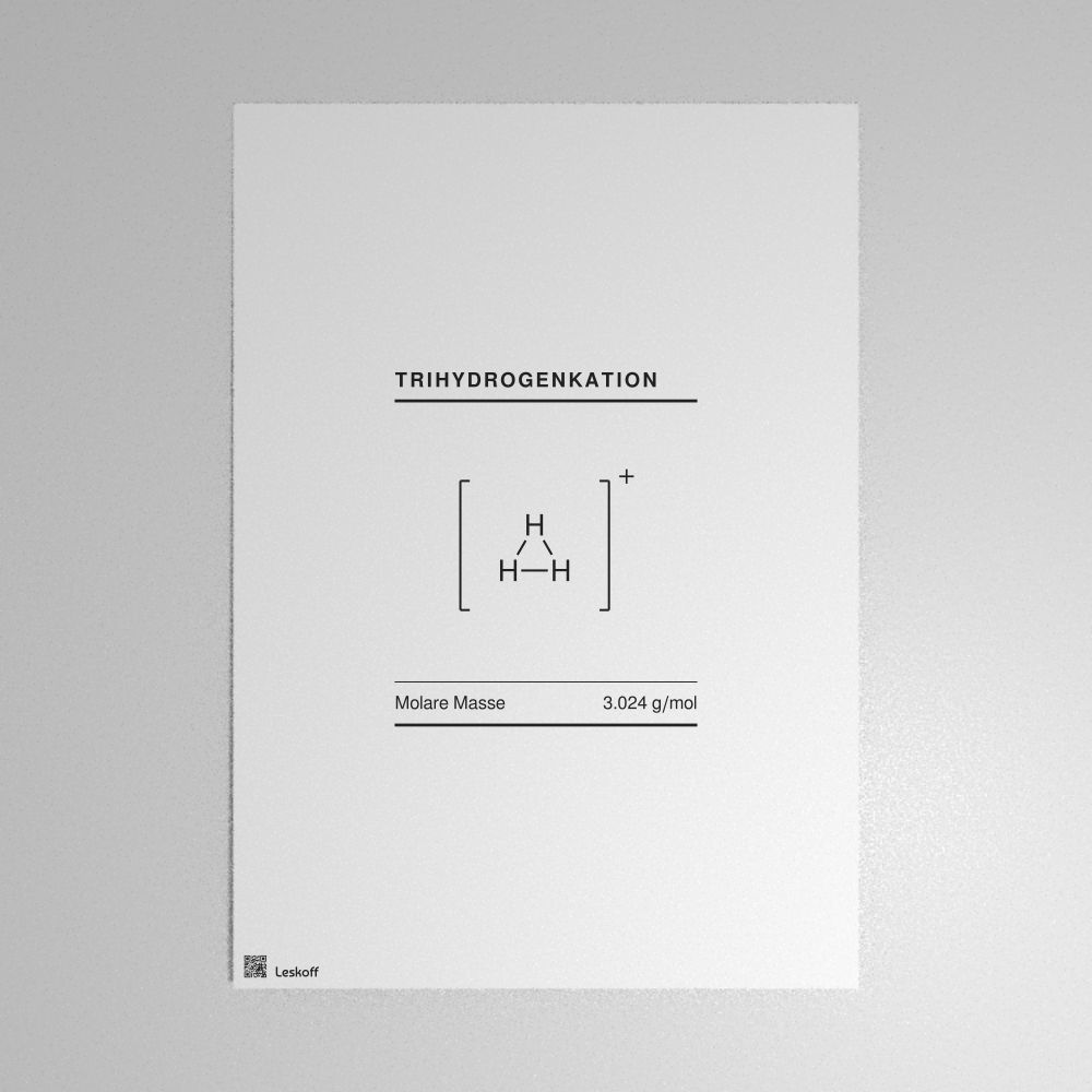 Leskoff Trihydrogen Cation Poster image 1 of 1
