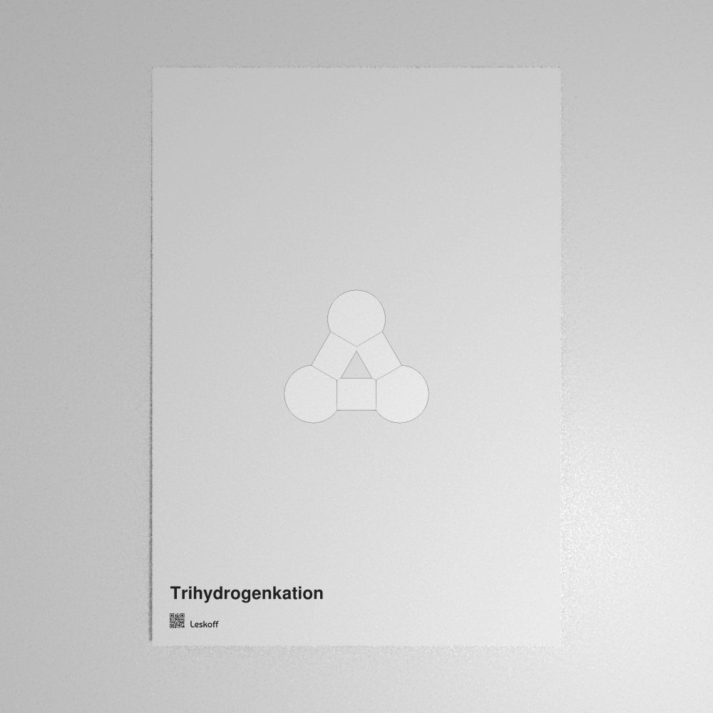 Leskoff Trihydrogen Cation Poster image 1 of 1