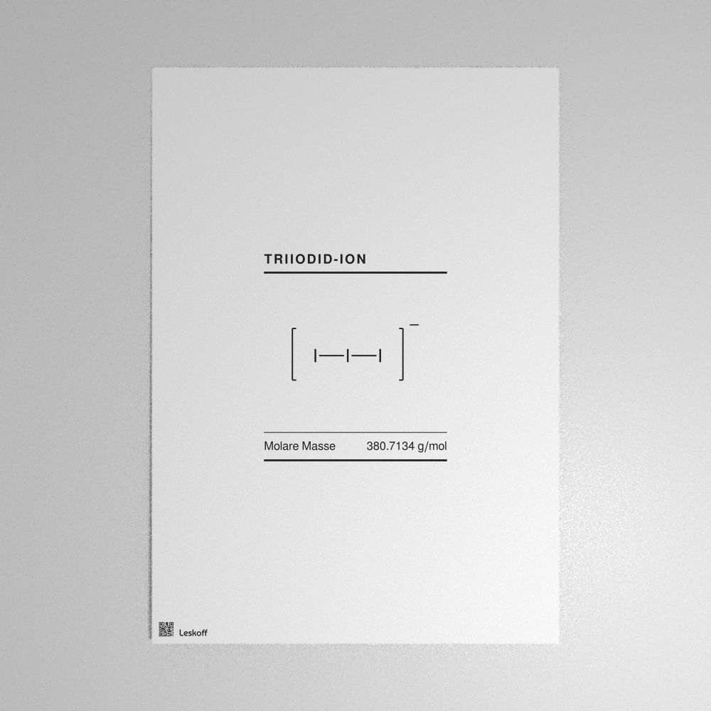 Leskoff Triiodide Ion Poster image 1 of 1