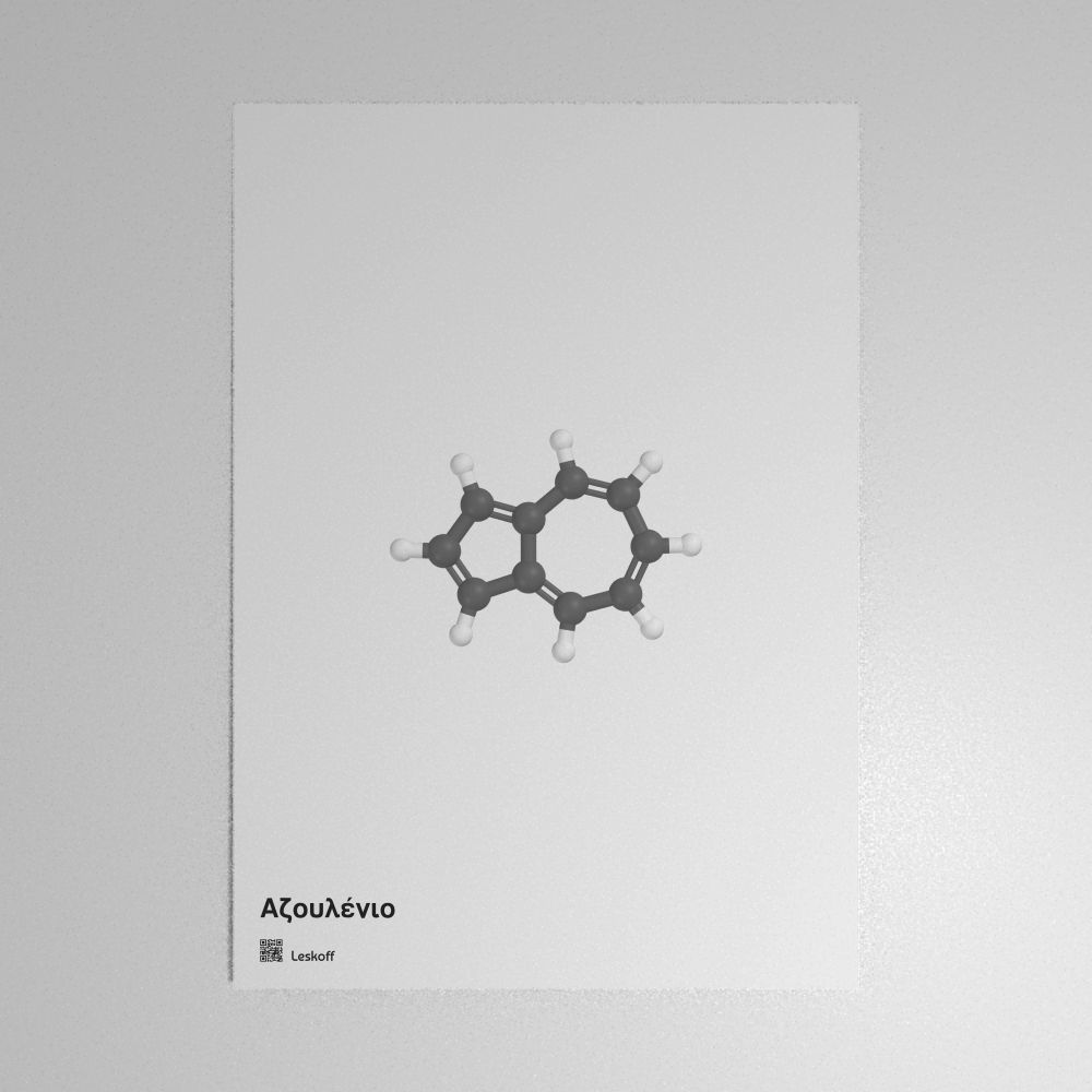 Leskoff Azulene Molecule Poster image 1 of 1