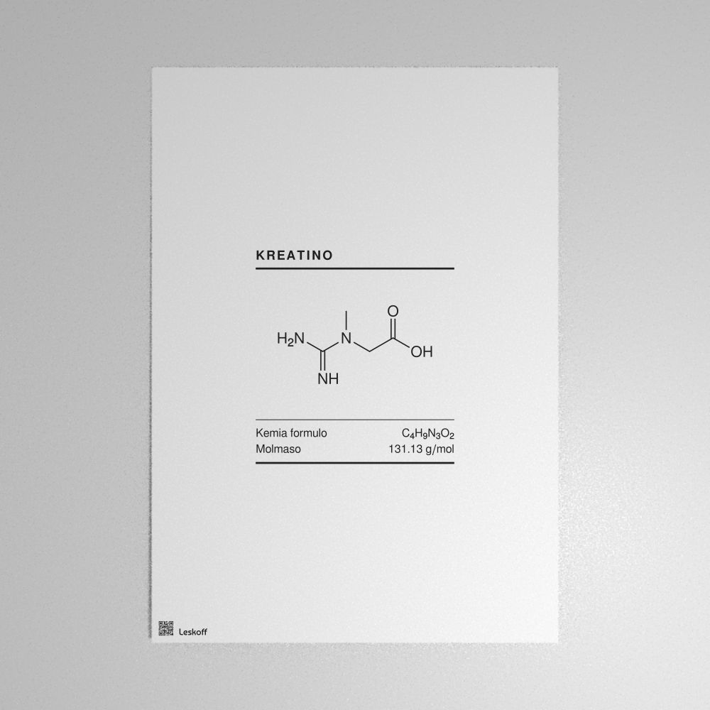 Leskoff Creatine Molecule Poster image 1 of 1