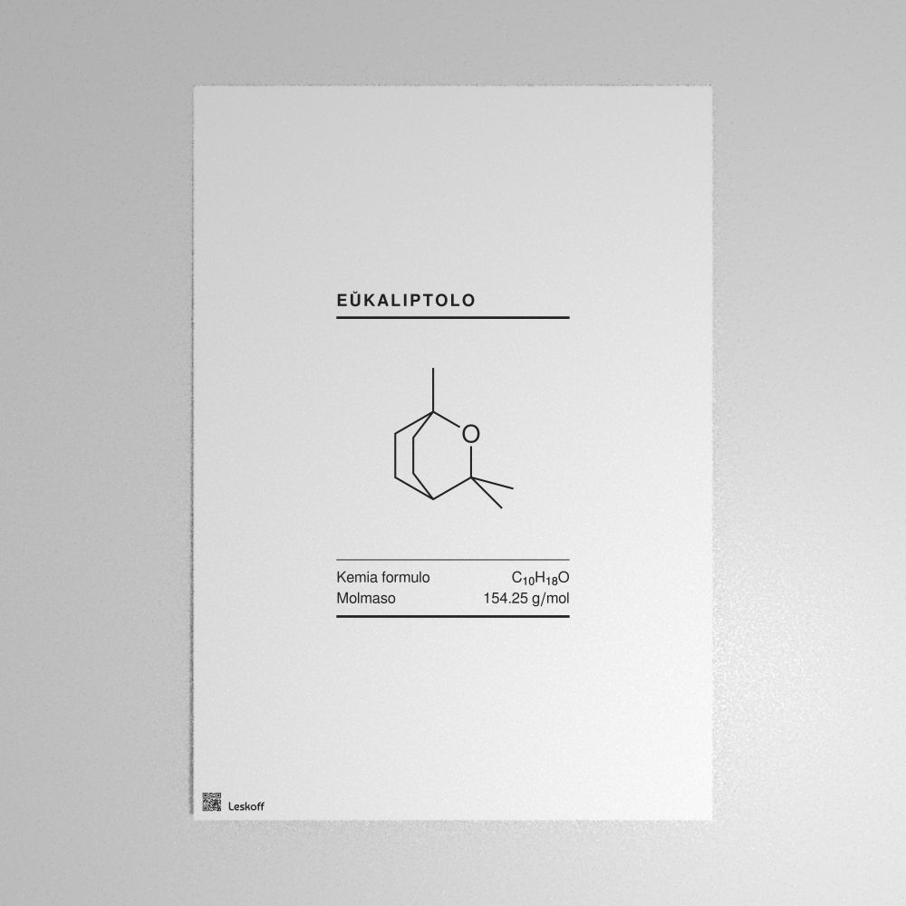 Leskoff Eucalyptol Molecule Poster image 1 of 1