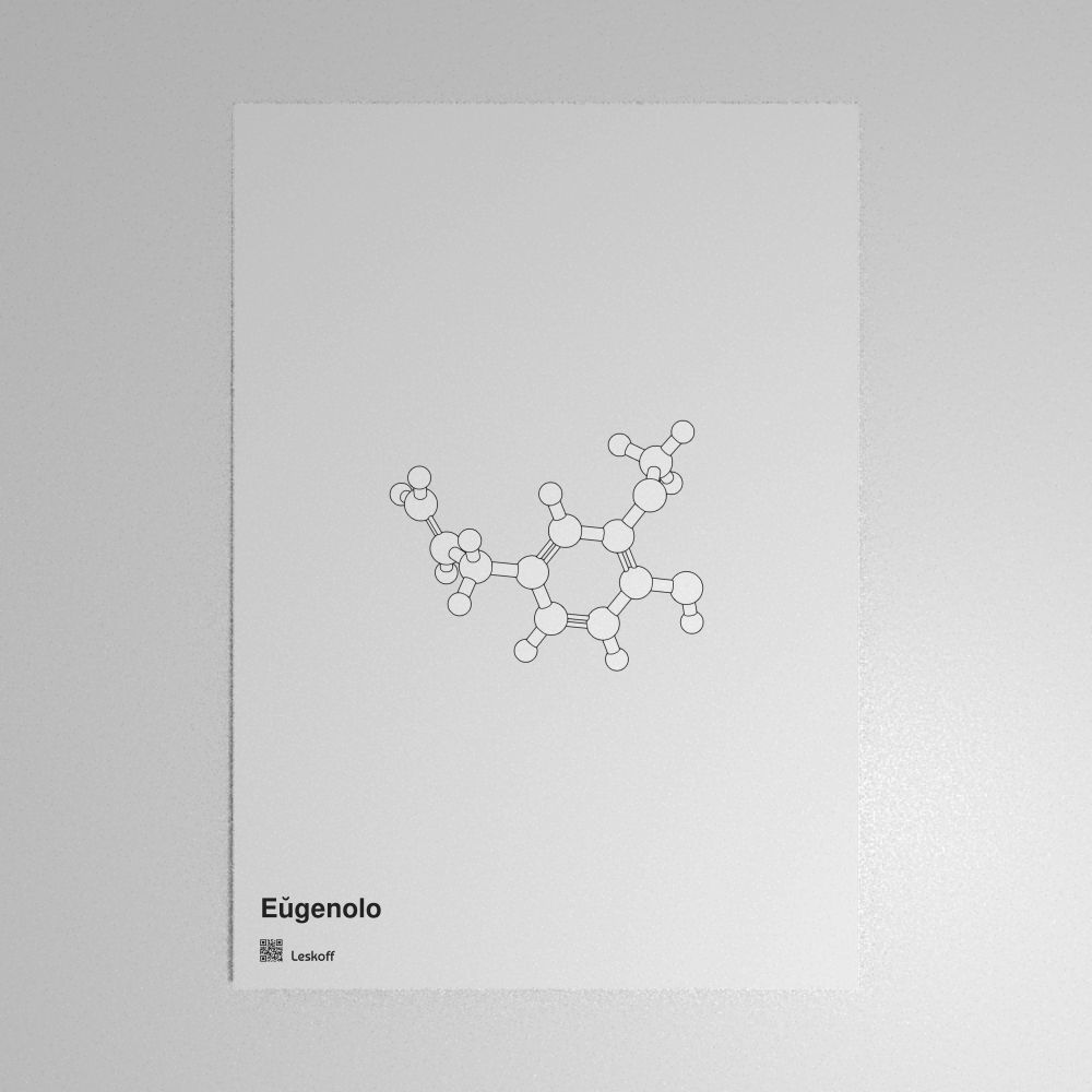 Leskoff Eugenol Molecule Poster image 1 of 1