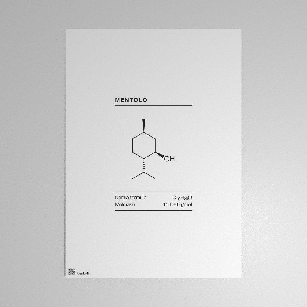 Leskoff Menthol Molecule Poster image 1 of 1